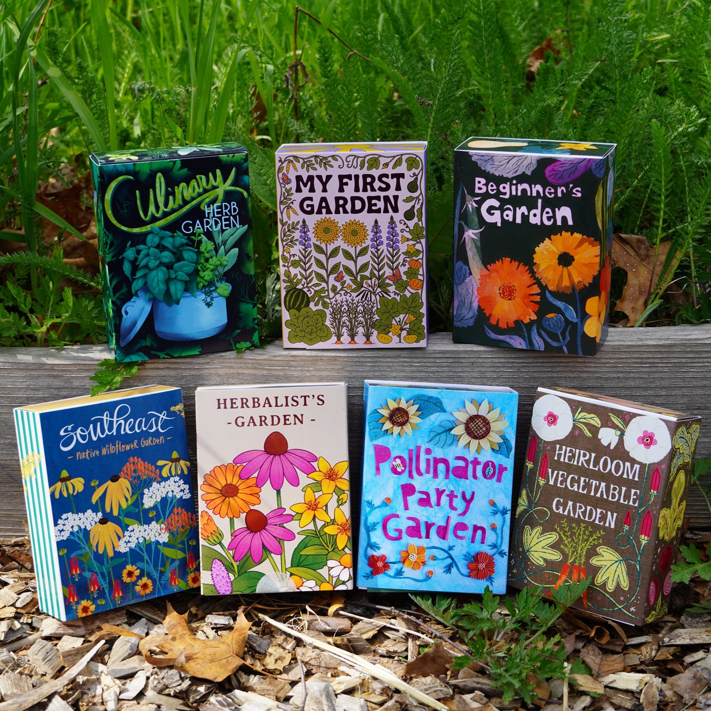 Culinary Herb Garden Seed Collection Box