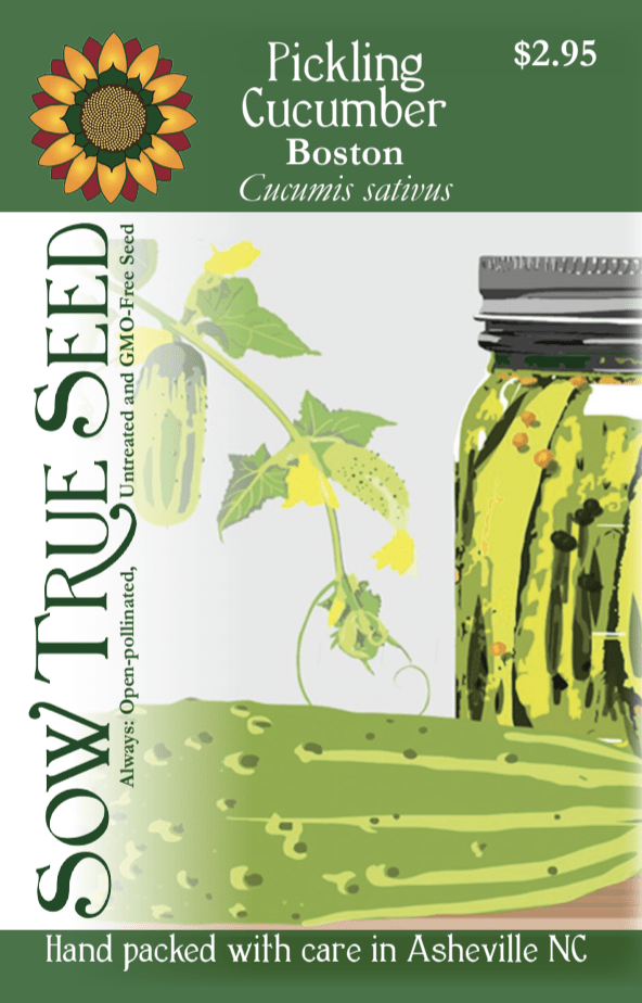 Pickling Cucumber Seeds - Boston - Sow True Seed