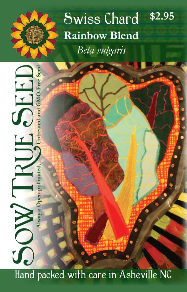 Swiss Chard Seeds - Rainbow Blend - Sow True Seed