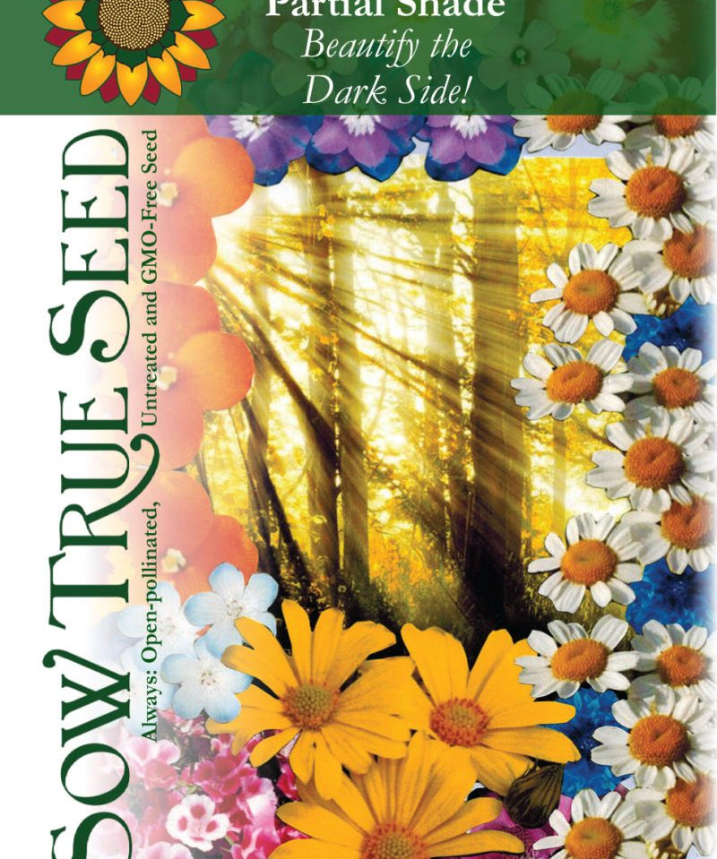 Flower Seed Mix - Partial Shade - Sow True Seed