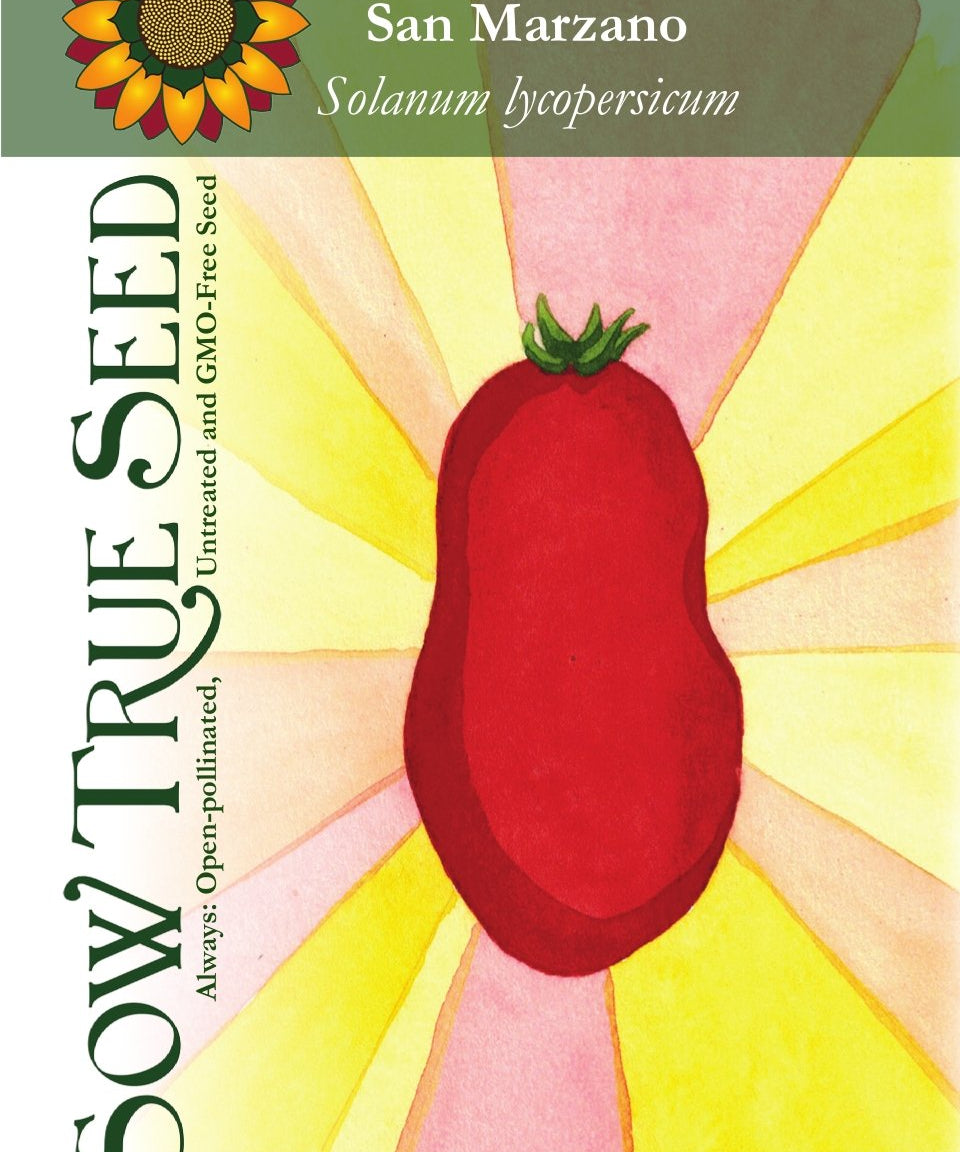 Paste Tomato Seeds - San Marzano - Sow True Seed