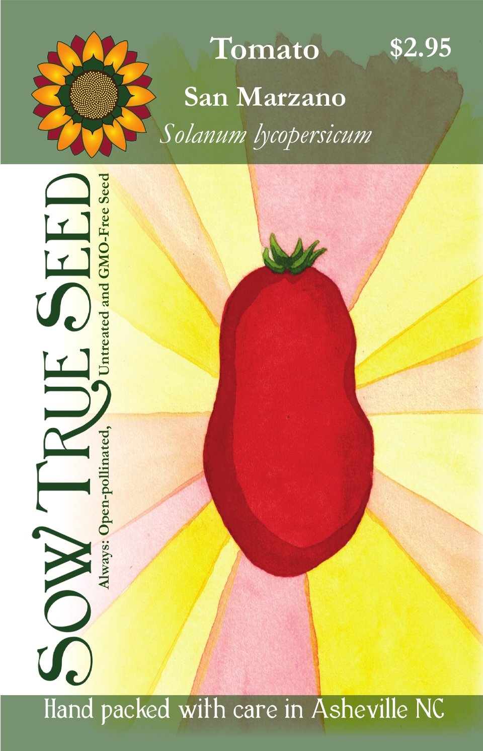 Paste Tomato Seeds - San Marzano - Sow True Seed