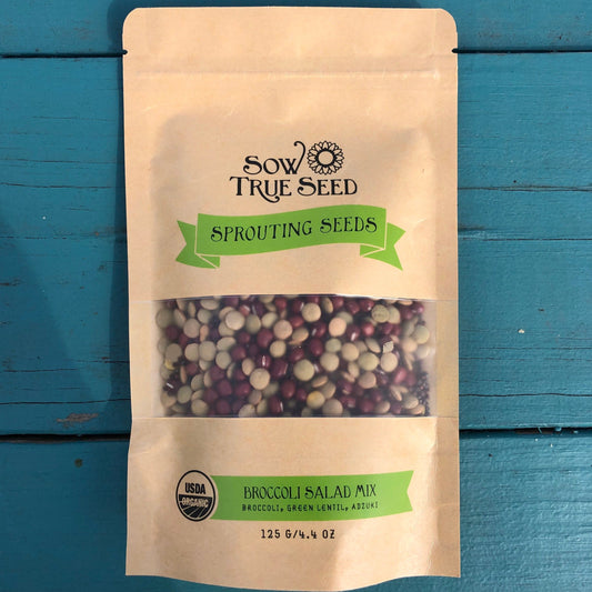 Sprouting Seed - Broccoli Salad Mix, ORGANIC - Sow True Seed