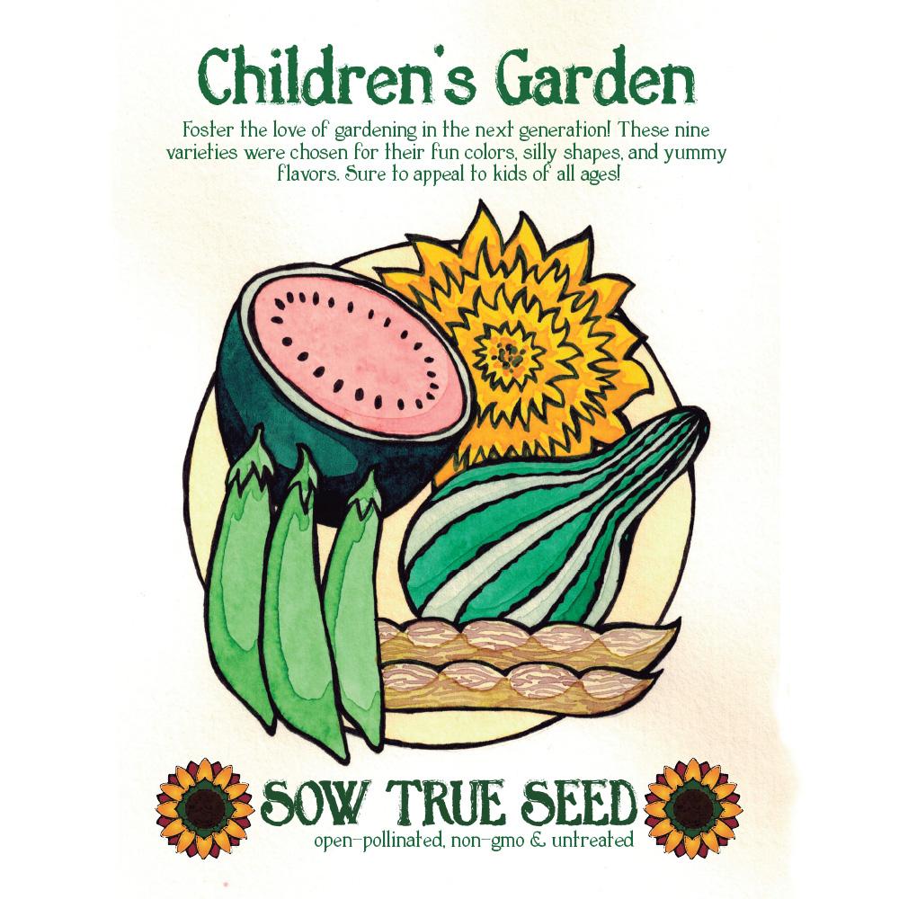 Children's Garden Collection Gift Tin - Sow True Seed