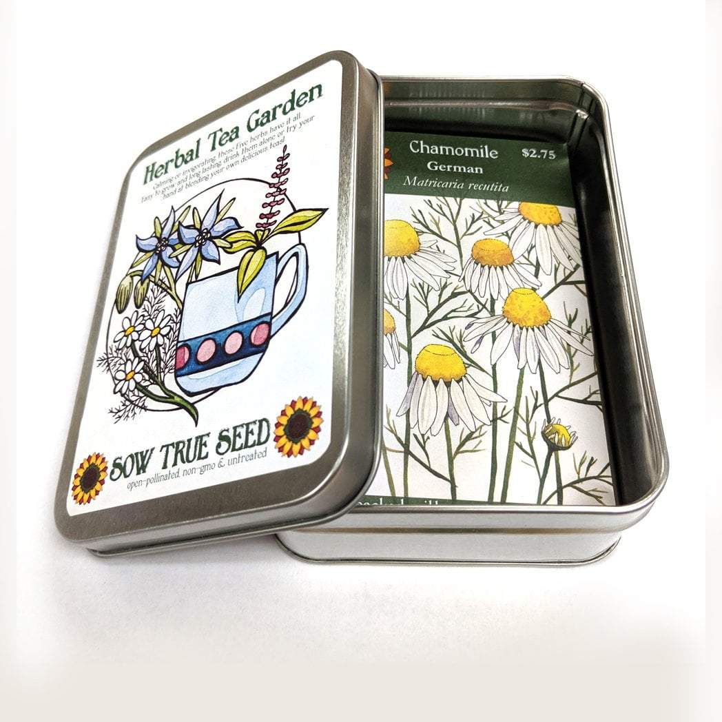 Herbal Tea Garden Collection Gift Tin - Sow True Seed
