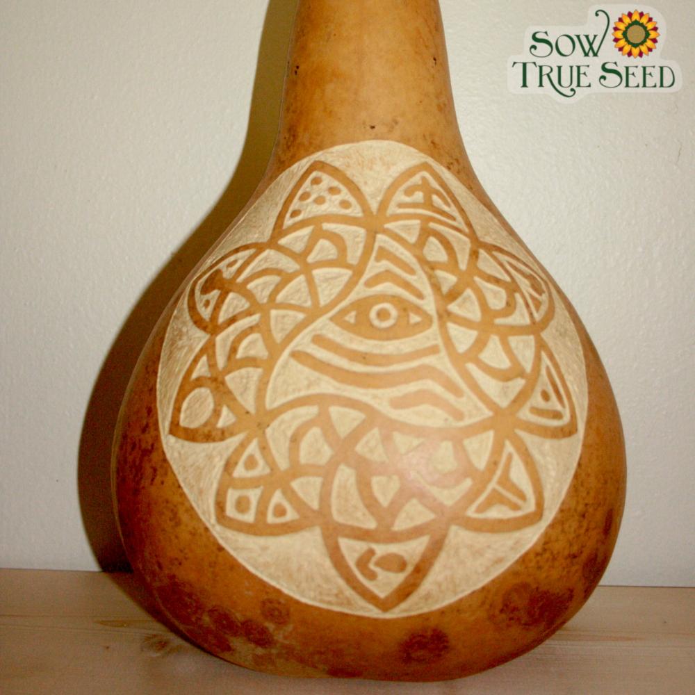 10 Birdhouse Bottle Gourd Seeds - Heirloom Non-GMO USA Grown For Garden