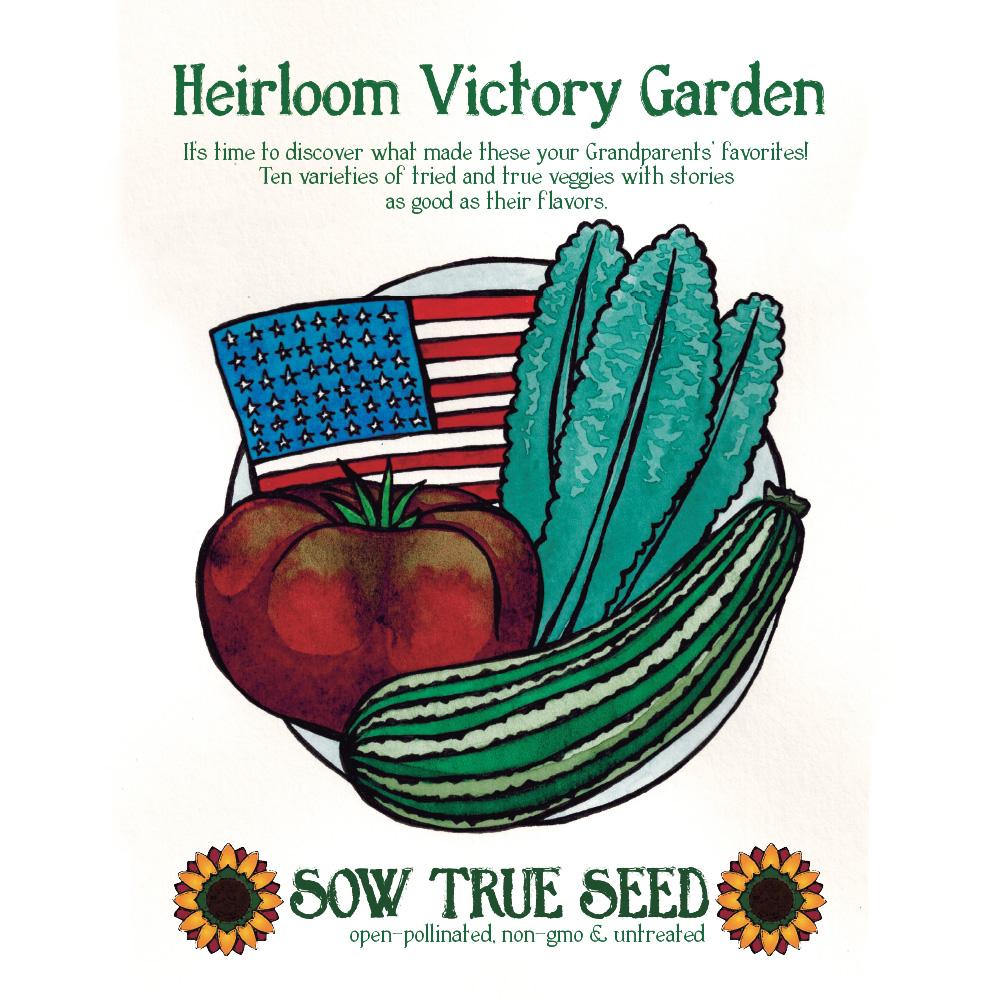 Heirloom Victory Garden Collection Gift Tin - Sow True Seed