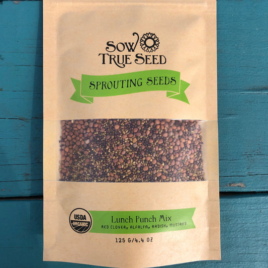 Sprouting Seed - Lunch Punch Mix, ORGANIC - Sow True Seed