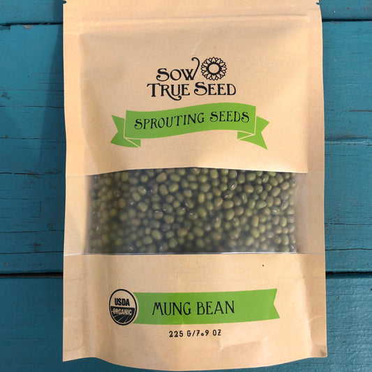 Sprouting Seed - Mung Bean, ORGANIC - Sow True Seed