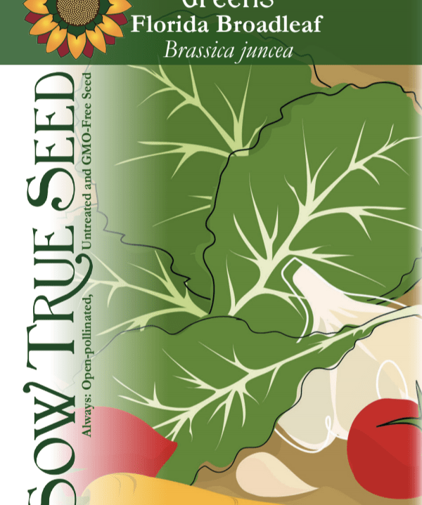 Mustard Greens Seeds - Florida Broadleaf - Sow True Seed