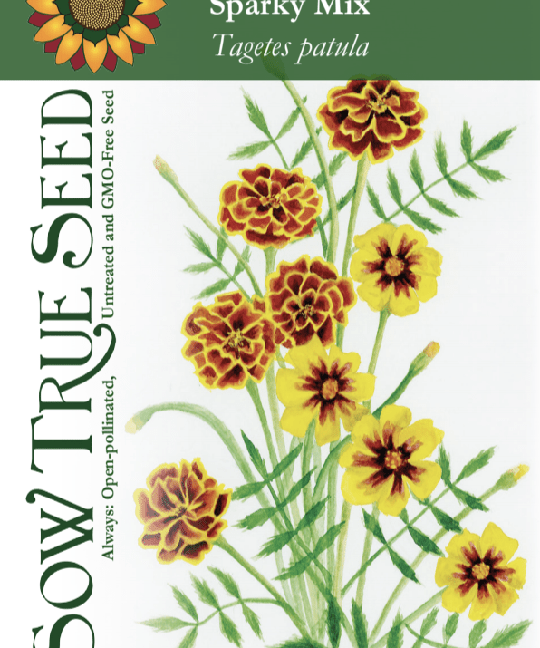 Marigold Seeds - Sparky Mix - Sow True Seed