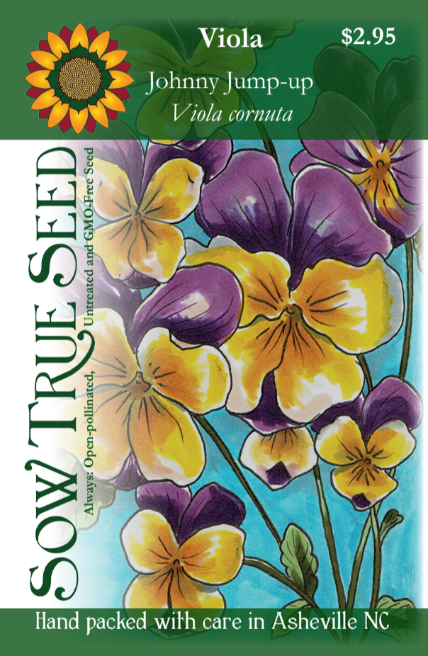 Viola Seeds - Johnny Jump-up - Sow True Seed