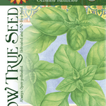 Basil Seeds - Genovese, ORGANIC - Sow True Seed