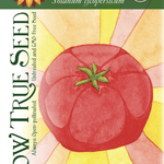 Slicing Tomato Seeds - Pink Brandywine, ORGANIC - Sow True Seed