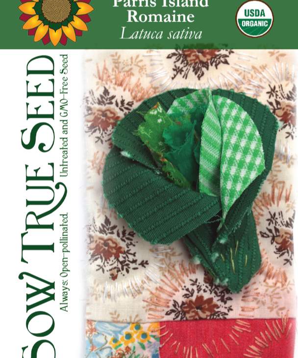 Lettuce Seeds - Parris Island Romaine, Organic - Sow True Seed
