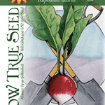 Radish Seeds- Sparkler, ORGANIC - Sow True Seed
