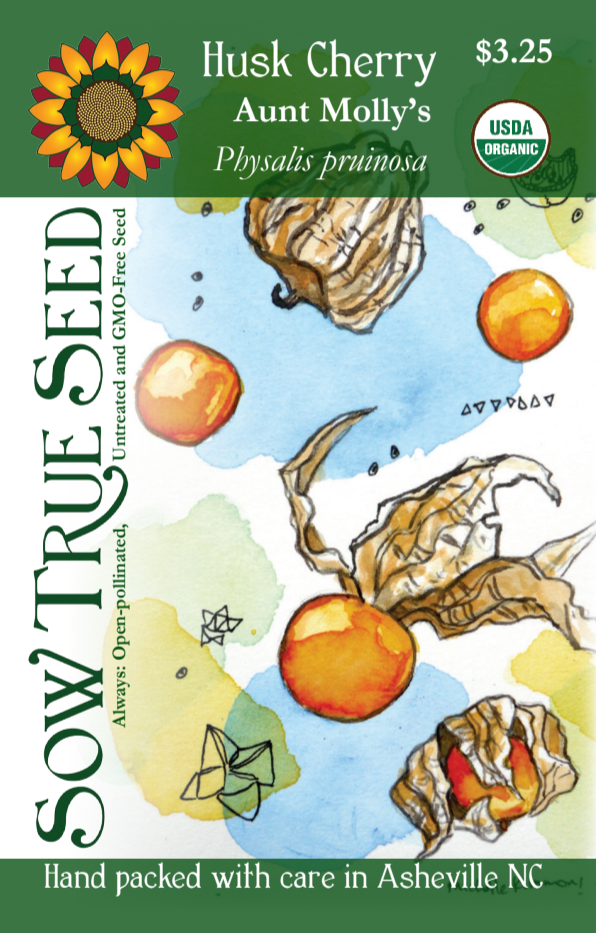Husk Cherry Seeds - Aunt Molly's, ORGANIC - Sow True Seed