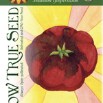 Slicing Tomato Seeds - Cherokee Purple, ORGANIC - Sow True Seed