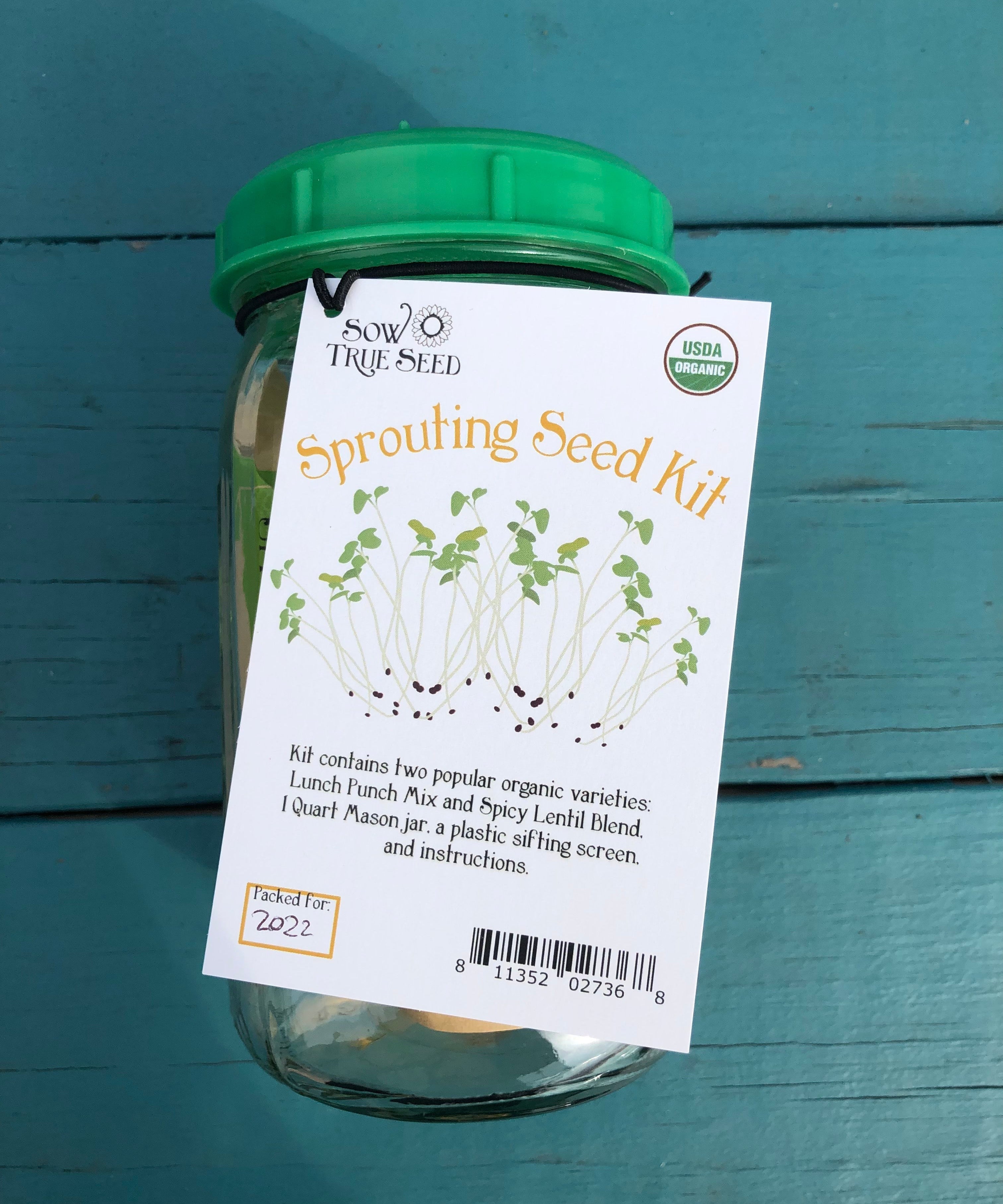Sprouter Starter Kit, ORGANIC - Sow True Seed