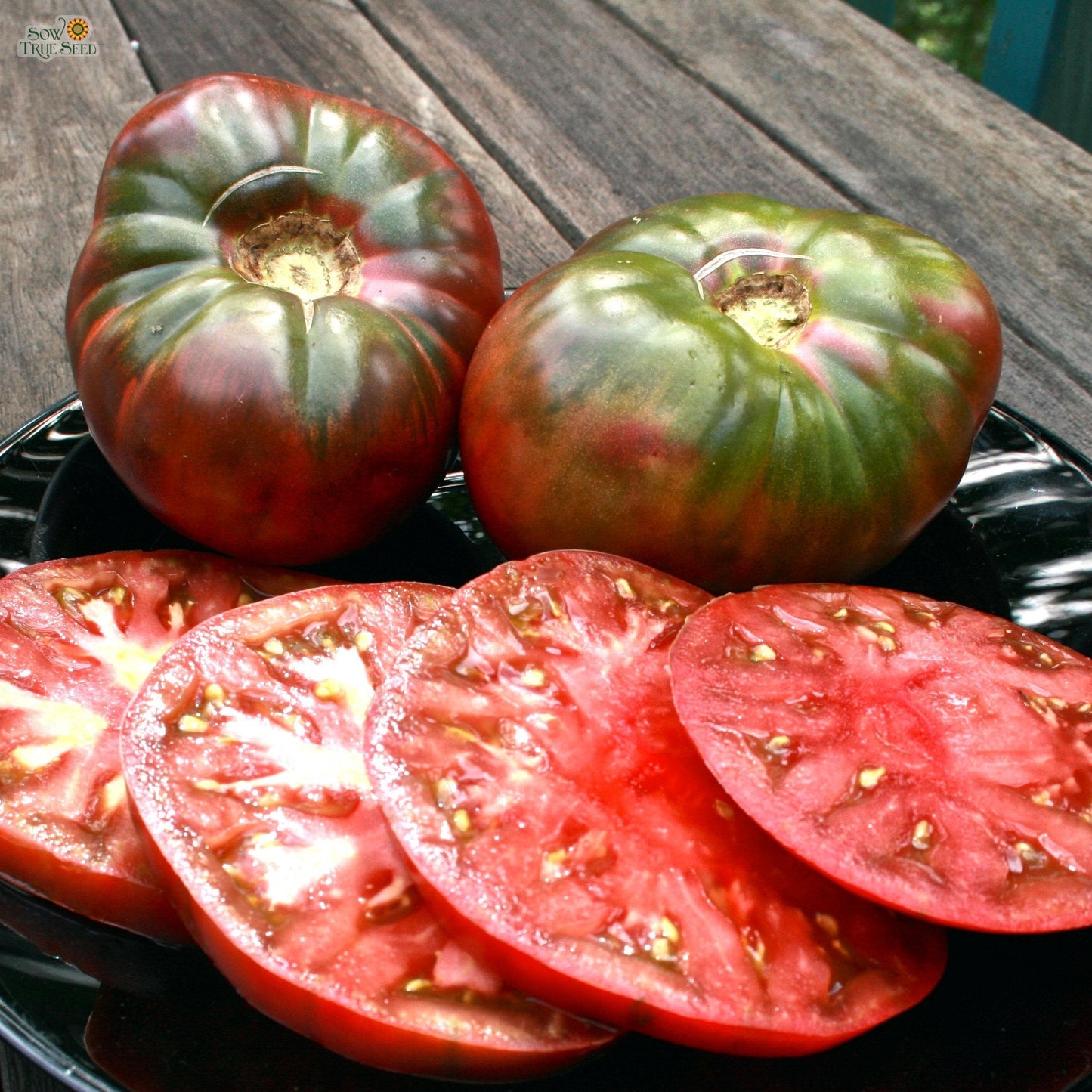 Slicing Tomato Seeds - Cherokee Purple, ORGANIC - Sow True Seed
