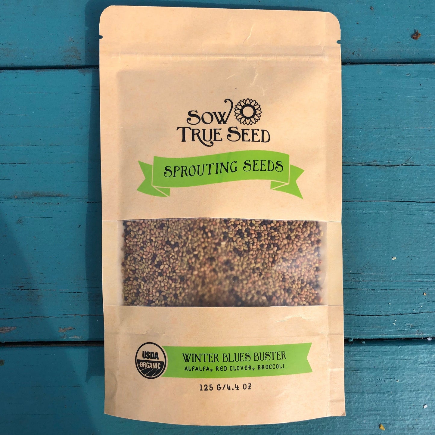 Sprouting Seed - Winter Blues Buster Blend, ORGANIC - Sow True Seed